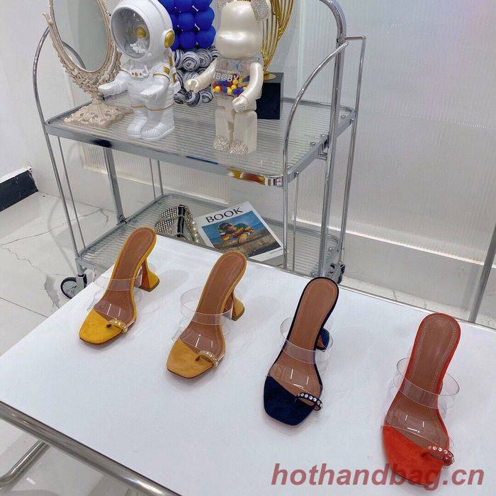 Amina Muaddi Shoes AMS00008 Heel 9.5CM Amina Muaddi Shoes AMS00008 Heel 9.5CM